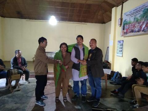 Anniversary of our Adviser Mr sem and wife.