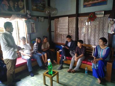 Mr. Sasang, Welcome speech and introducing the three guests