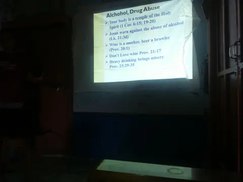 Slide show used by Preacher Mr. Kamminthang, Seraphim Vision Ministry