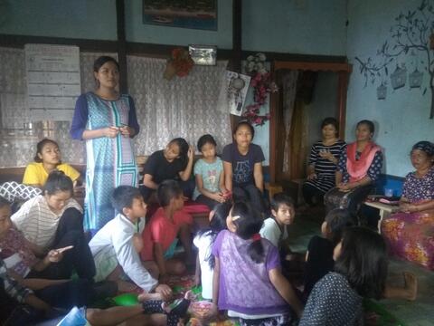 Miss Cila, the program Moderator