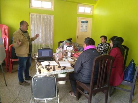 First YCPN Meeting Haokip Veng.